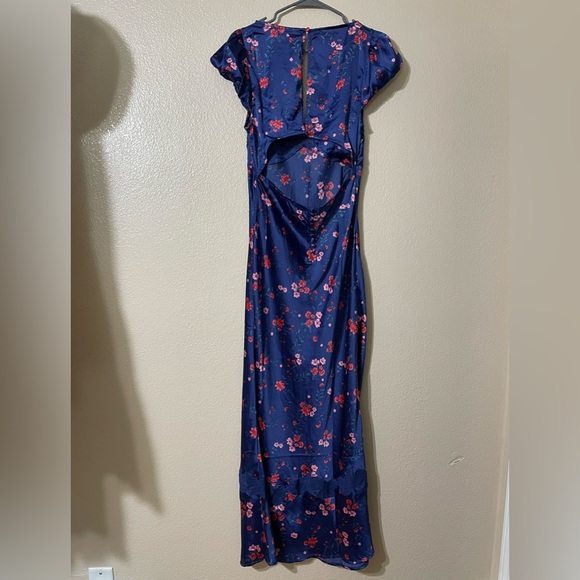 NWT Free People Butterfly Babe Maxi Dress (L) - Picture 13 of 14